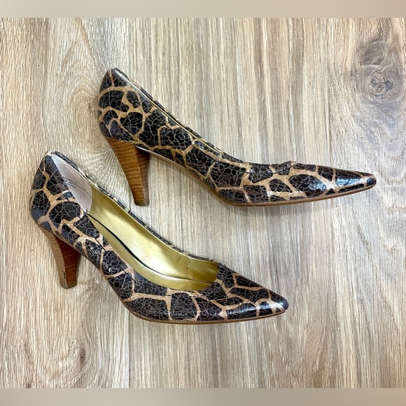 AK Anne Klein iFlex Animal Print Pump 7.5 M - Picture 4 of 5